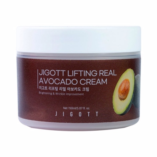 Jigott Avocado Крем-лифтинг для лица с авокадо Lifting Real Avocado Cream 150ml