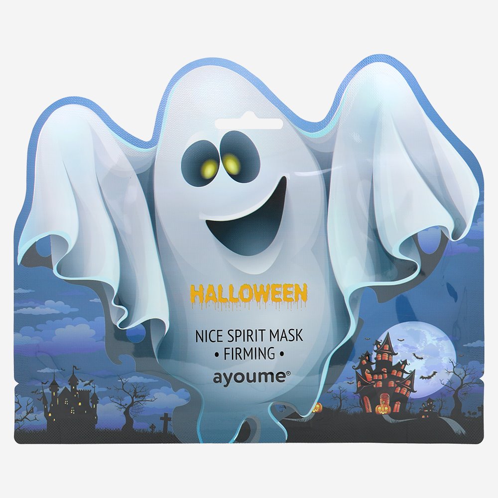 Ayoume Укрепляющая маска Halloween Nice Spirit Mask Firming с коллагеном, 20 гр.