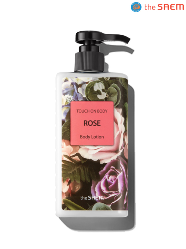 The Saem Лосьон для тела Touch On Body Rose Body Lotion, 300 мл.