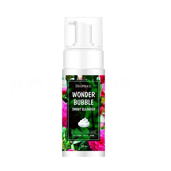 Deoproce Пенка для умывания и снятия макияжа Wonder Bubble Smart Cleanser, 150 мл.